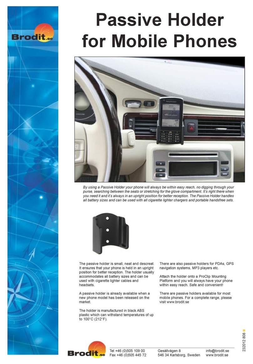 Brodit Passive Holder brochure