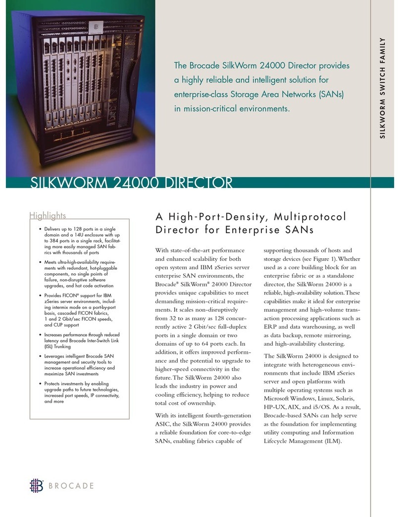 Brocade Communications Systems SilkWorm 24000 brochure