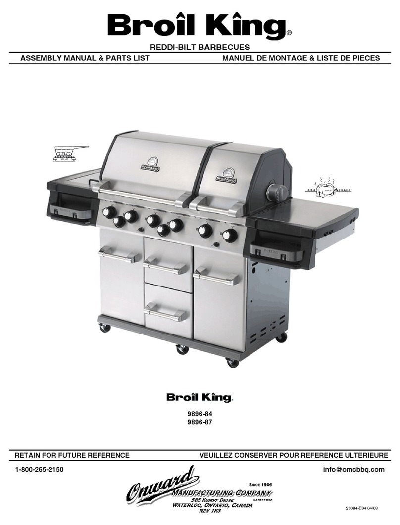 Broil King 9896-84 User manual