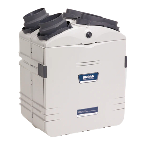 Broan HEPA 1000 Installation instructions and user manual