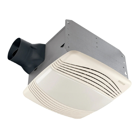 Broan QTR100L User manual