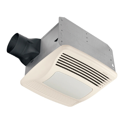 Broan QTR140L User manual