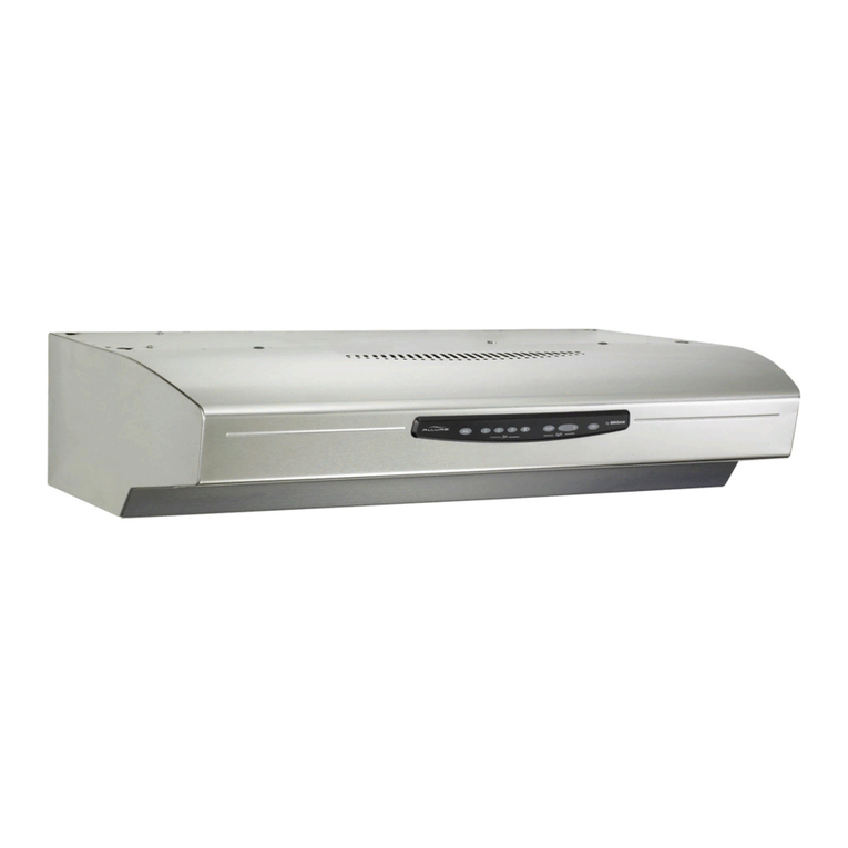 Broan ALLURE QS3 SERIES User manual