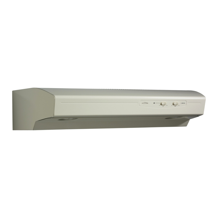 Broan ALLURE QS1 Series User manual