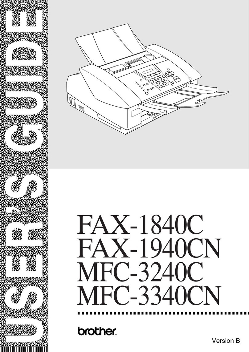 Brother MFC MFC-3340CN User manual