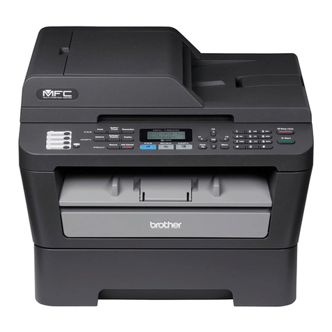 Brother MFC 7460DN User manual