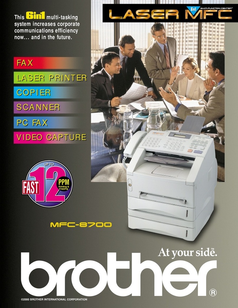 Brother MFC 8700 Installation instructions Brother MFC 8700 Installation instructions