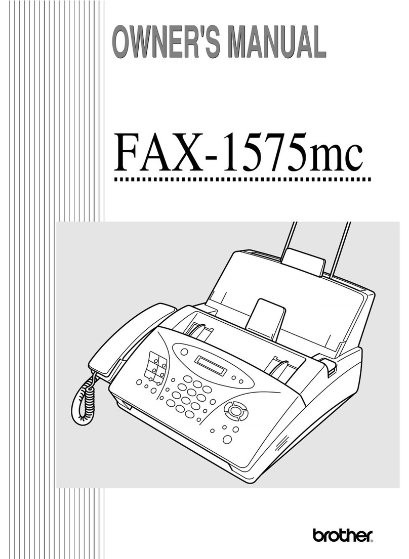 Brother IntelliFAX 1575MC owner's manual