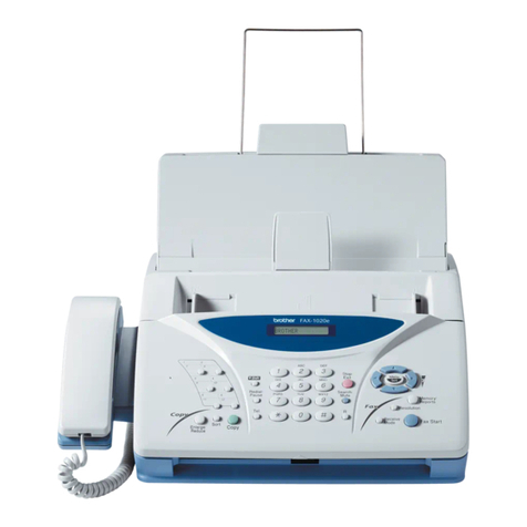 Brother FAX-1030E User manual