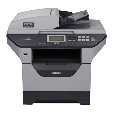 Brother MFC-8680DN Installation instructions