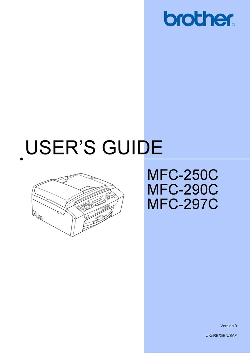 Brother MFC-250C User manual