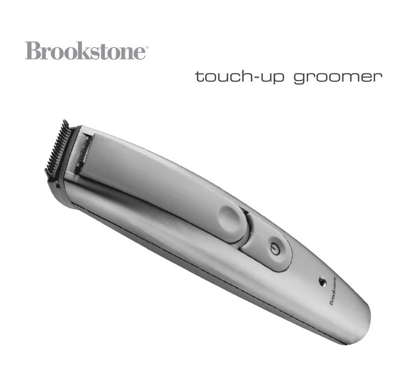 Brookstone Electric Shaver user manual