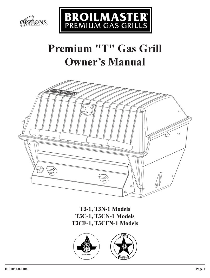 Broil King T3-1 owner's manual
