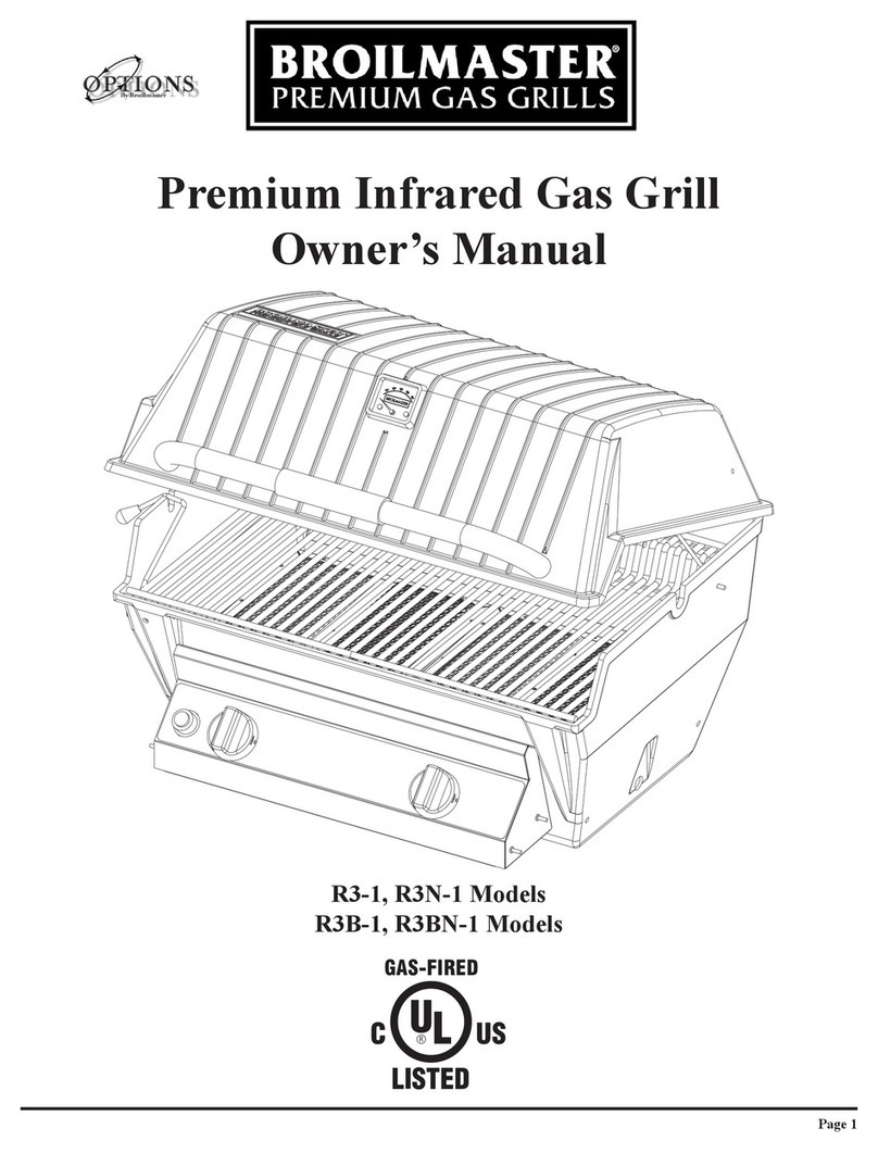 Broil King R3-1 User manual