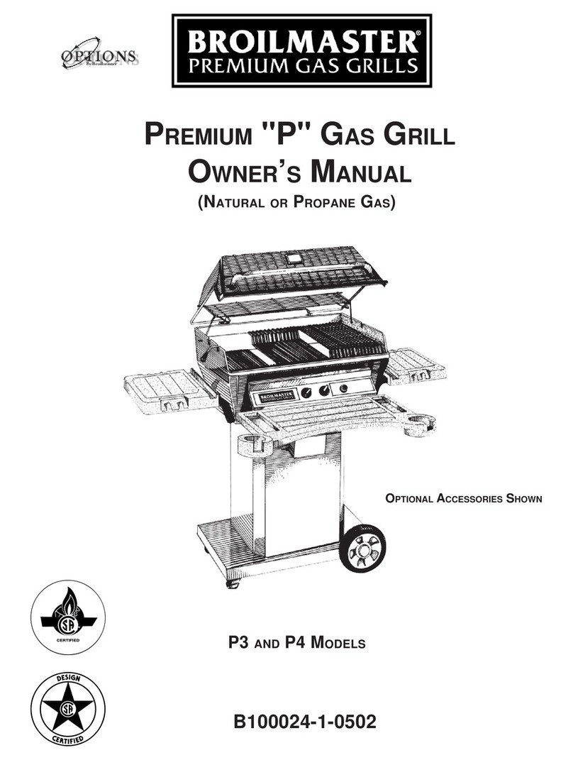 Broil King P3 User manual