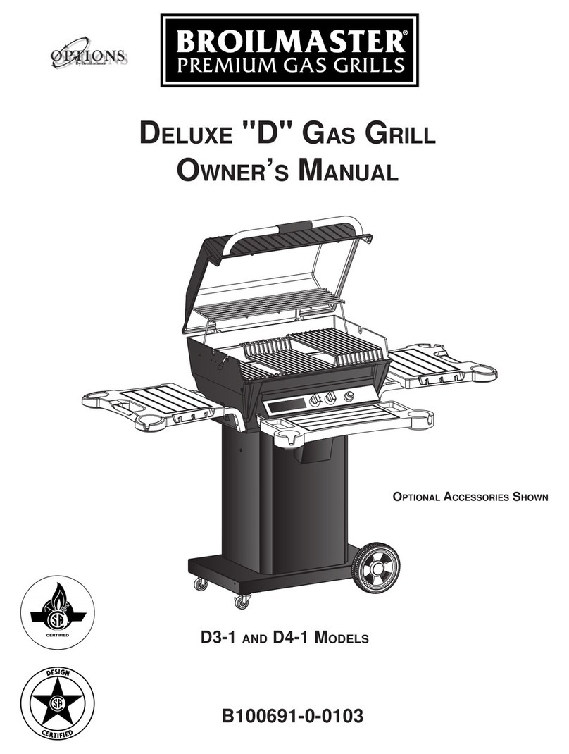 Broil King D3-1 owner's manual