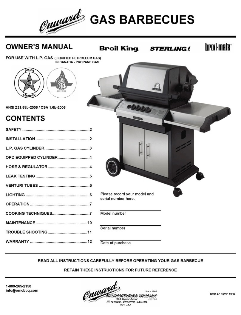 Broil King 115994 LP User manual
