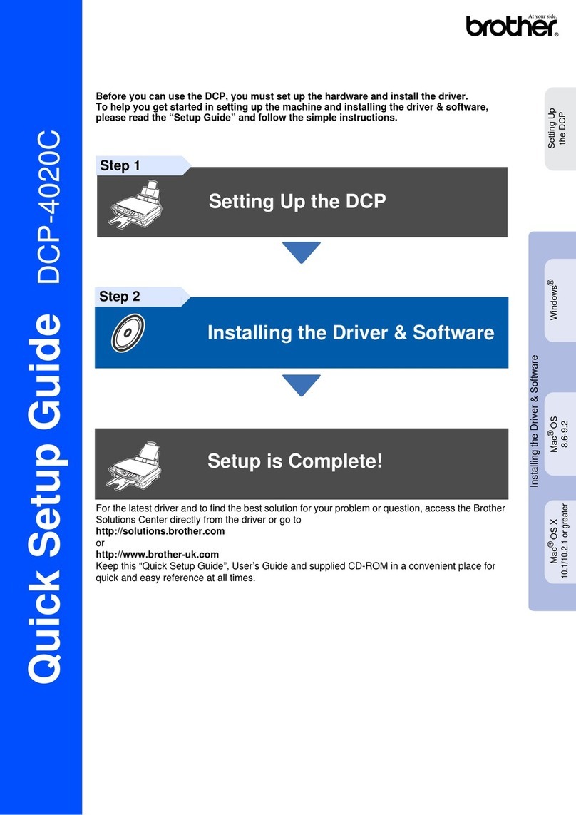 Brother DCP-4020C User manual