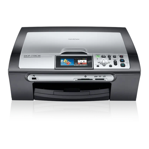 Brother DCP-770W User manual