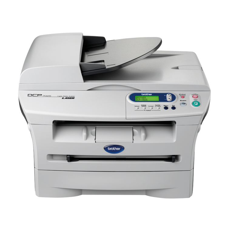 Brother DCP-7020 User manual