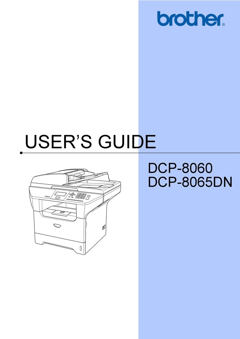 Brother DCP-8065DN User manual