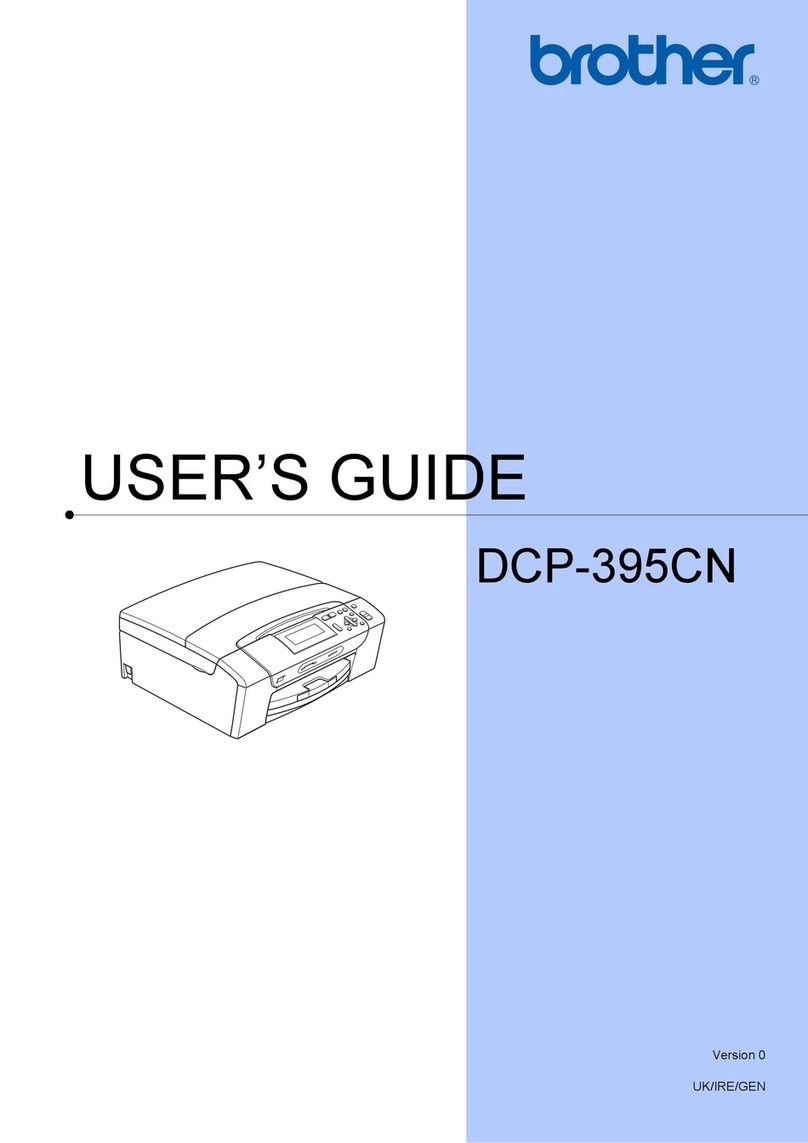 Brother DCP-395CN User manual