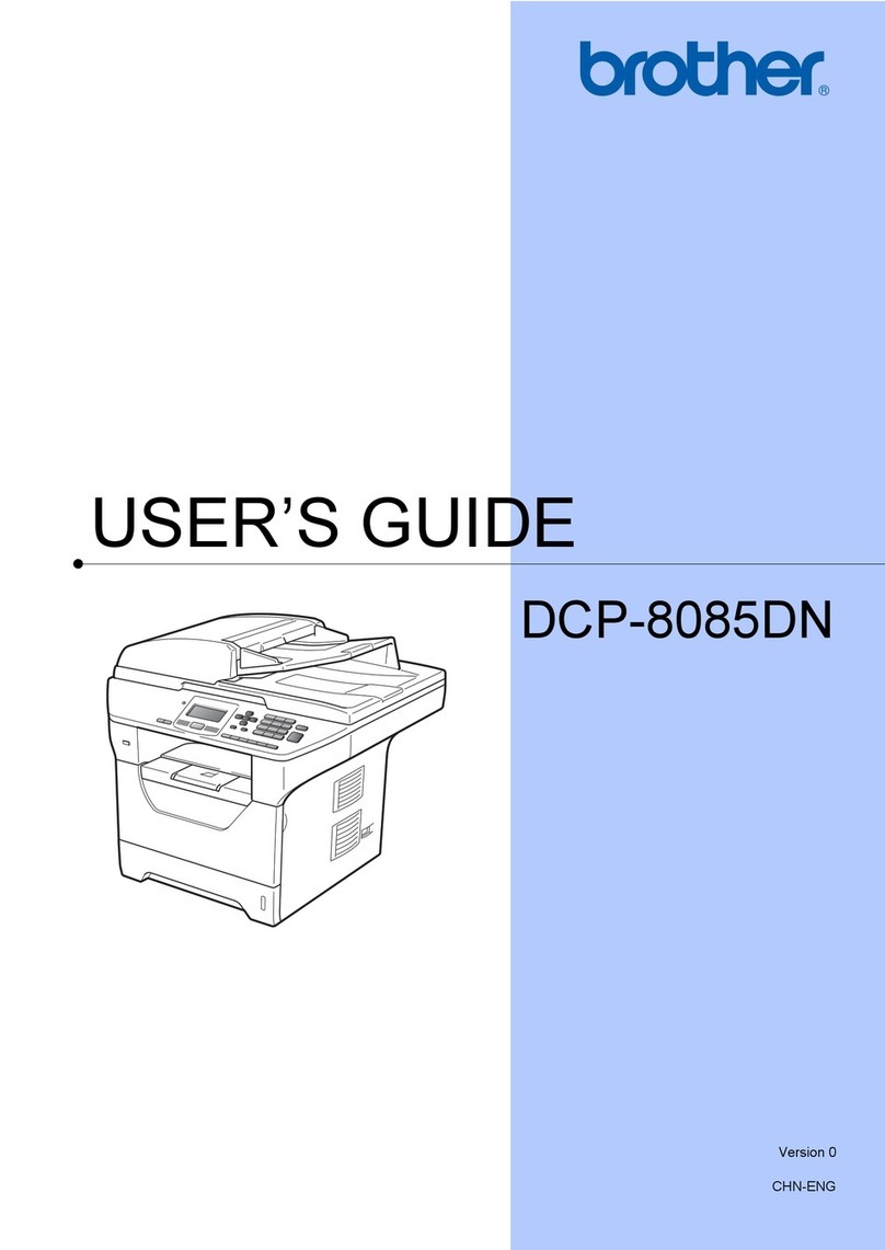 Brother DCP 8085DN User manual