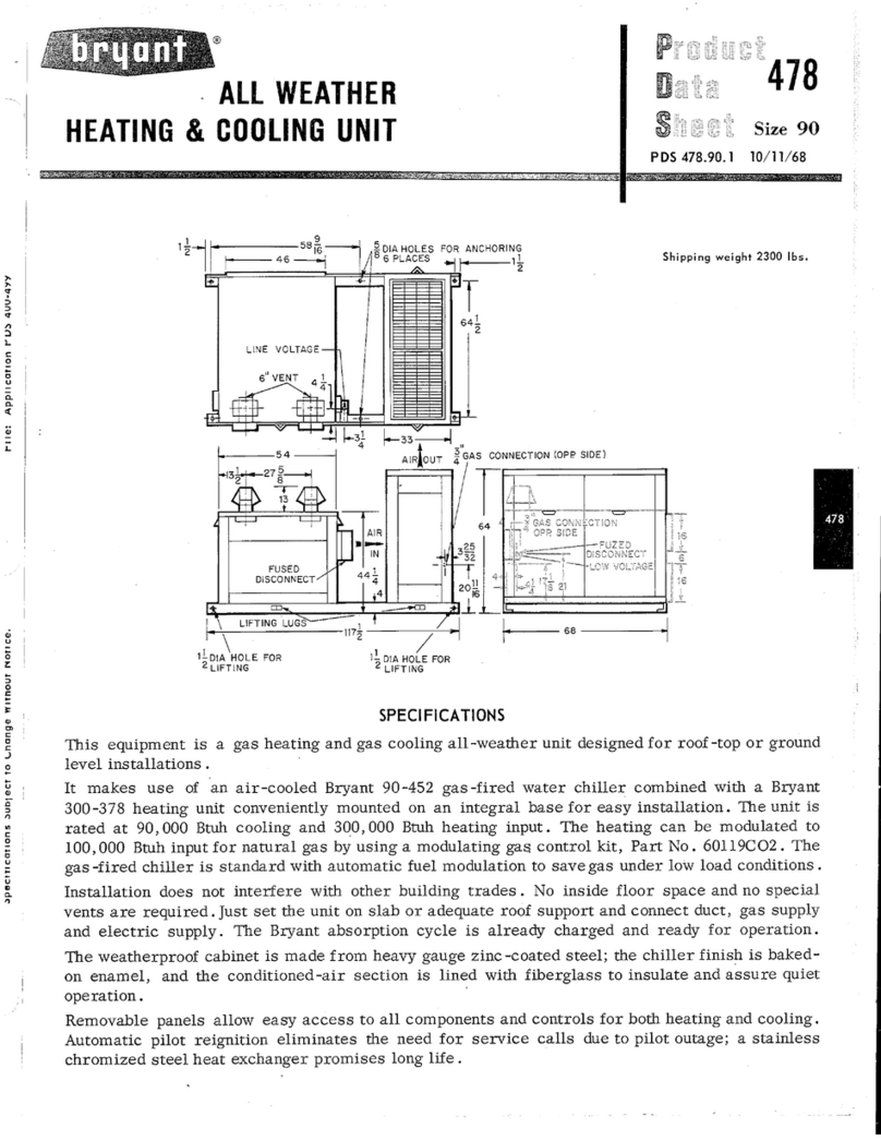 Bryant 478 Product data sheet