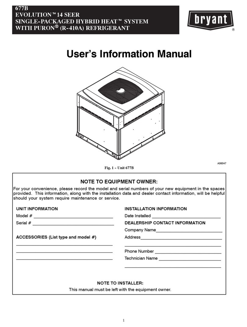 Bryant EVOLUTIONT14 677B Guide