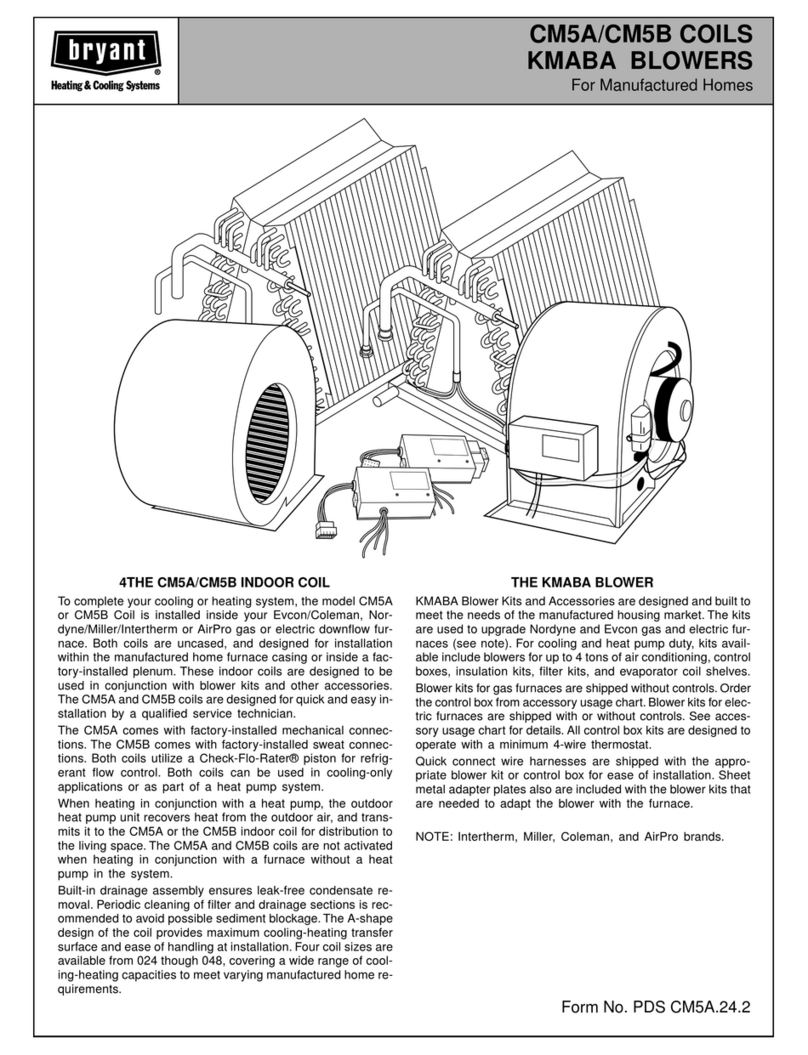 Bryant CM5A user manual