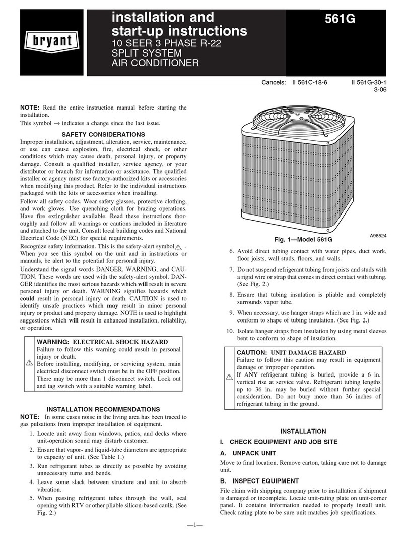Bryant R-22 561G Instructions and recipes