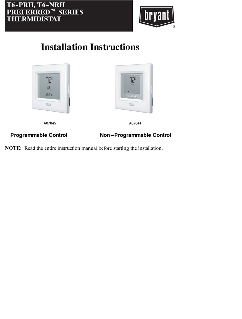 Bryant PREFERREDT A07044 User manual Bryant PREFERREDT A07044 User manual