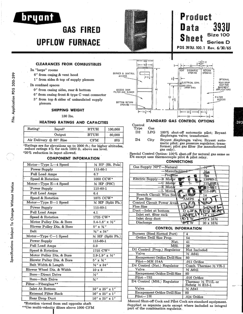 Bryant 393U Operational manual