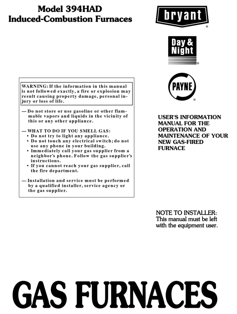 Bryant 395C Series Guide