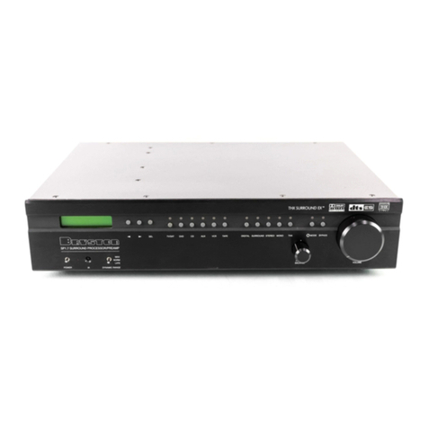 Bryston SP1.7 Series User manual