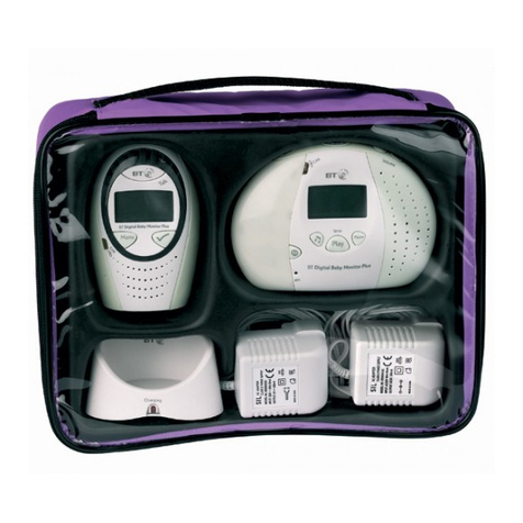 BT Digital Baby Monitor Plus User manual