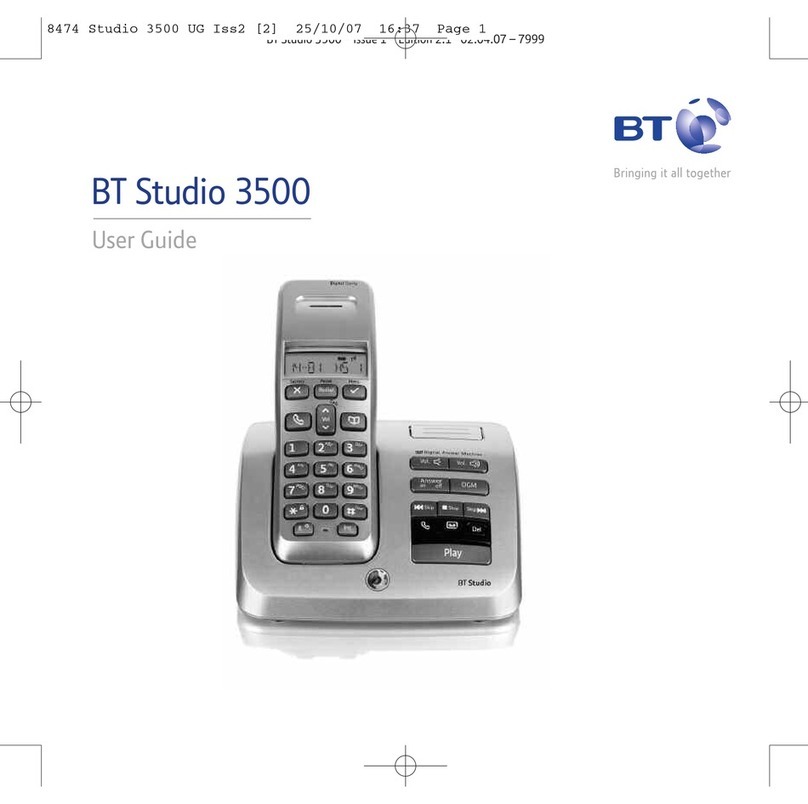 BT FREESTYLE 3500 user guide