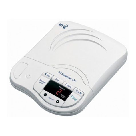 BT RESPONSE 15 + User manual