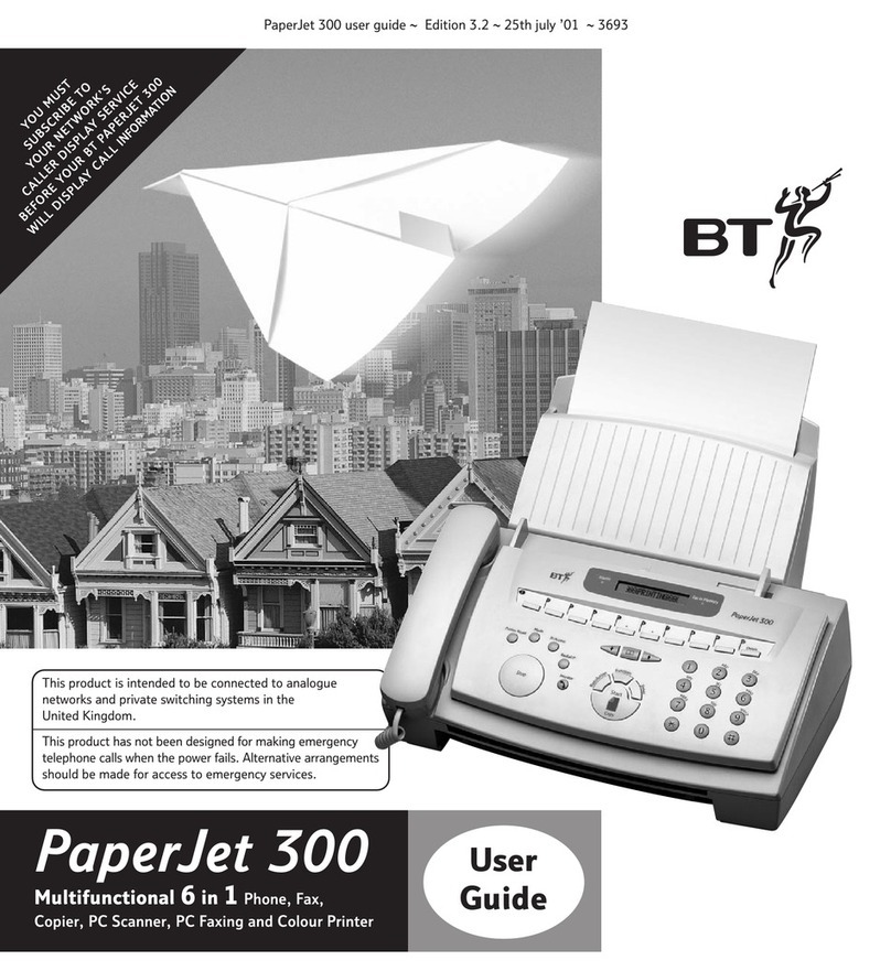 BT Fax user guide