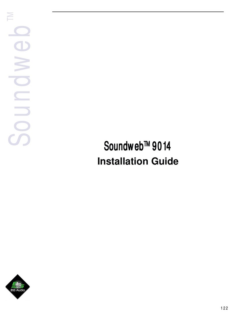 BSS Audio Soundweb 9014 installation guide