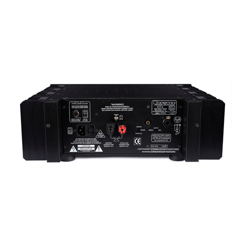 Bryston 8B User manual