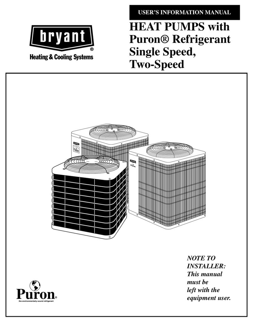 Bryant Puron Refrigerant Single Speed Guide