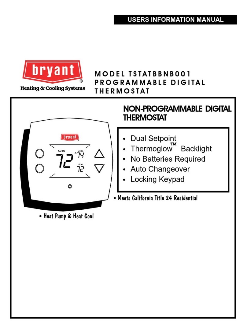 Bryant TSTATBBNB001 Guide