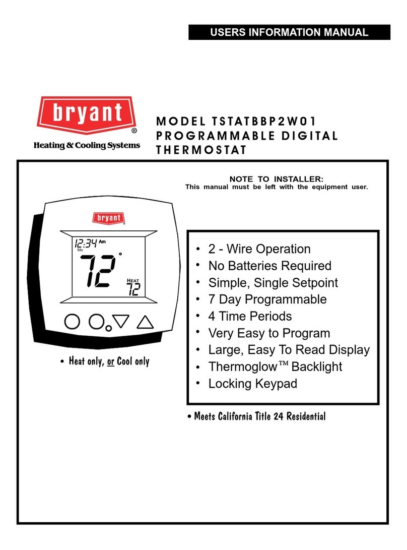 Bryant P474-0401RF Guide Bryant P474-0401RF Guide