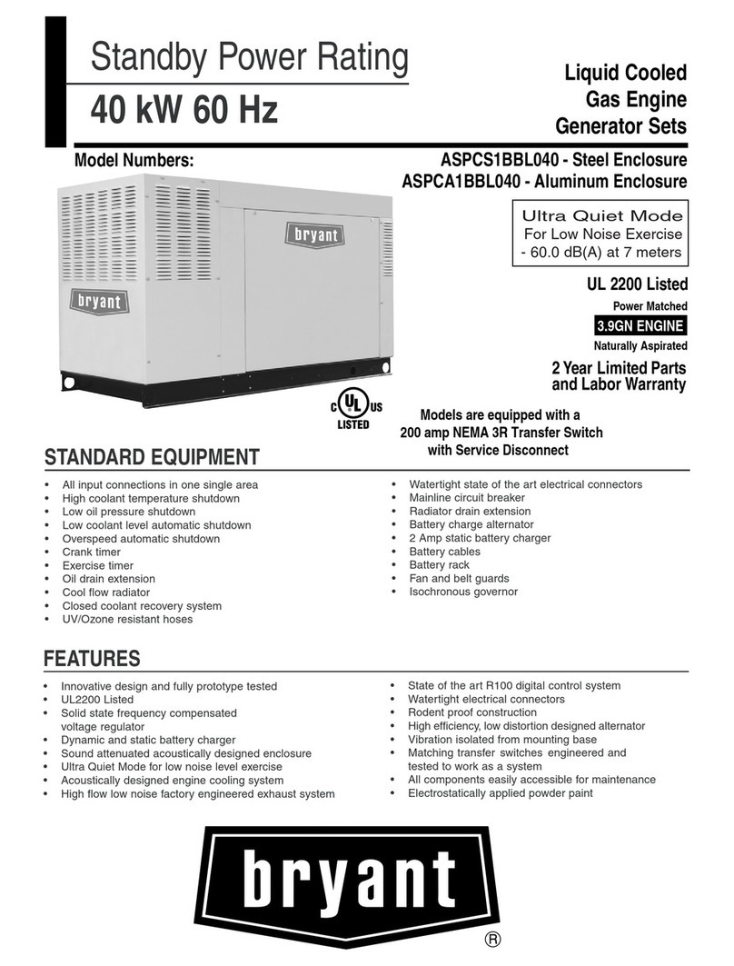 Bryant ASPCA1BBL040 User manual