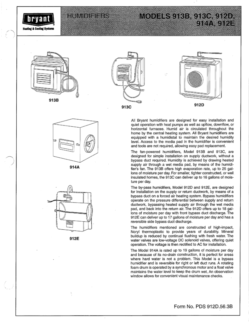 Bryant 912E Operating manual