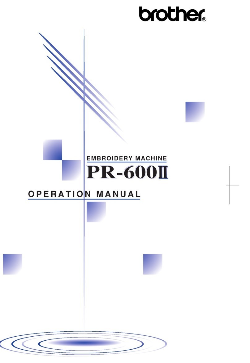 Brother PE-600II user guide