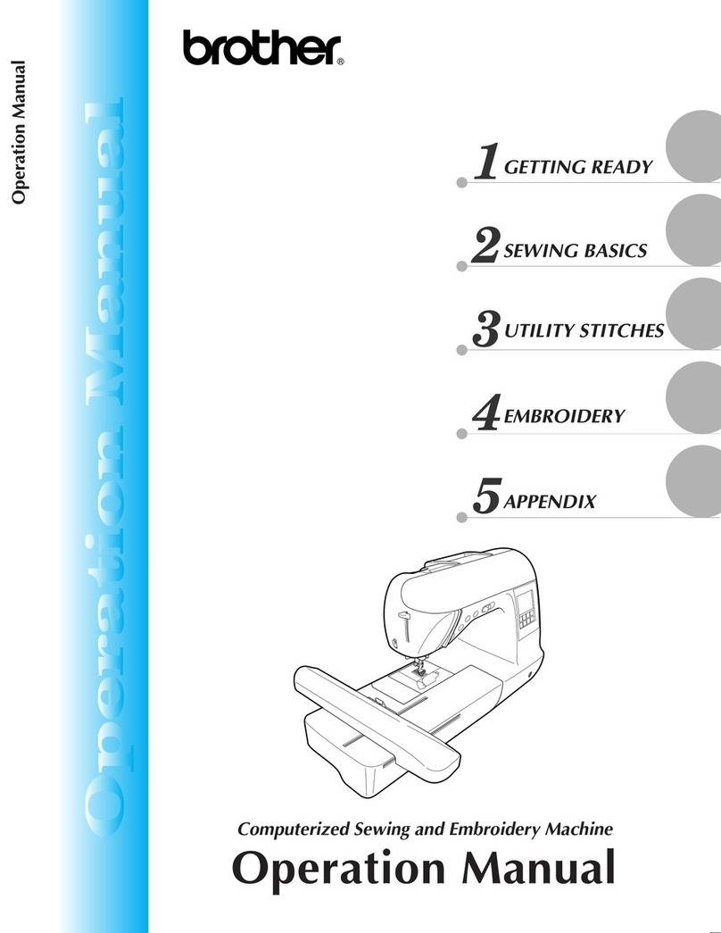 Brother NV1200 Operation manual