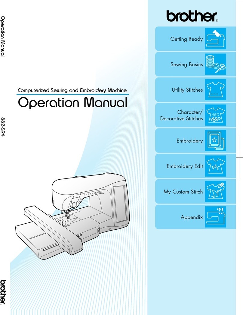 Brother NC21SE Operation manual