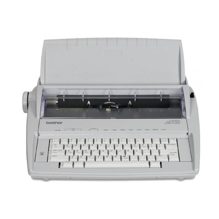 Brother AX-325 User manual